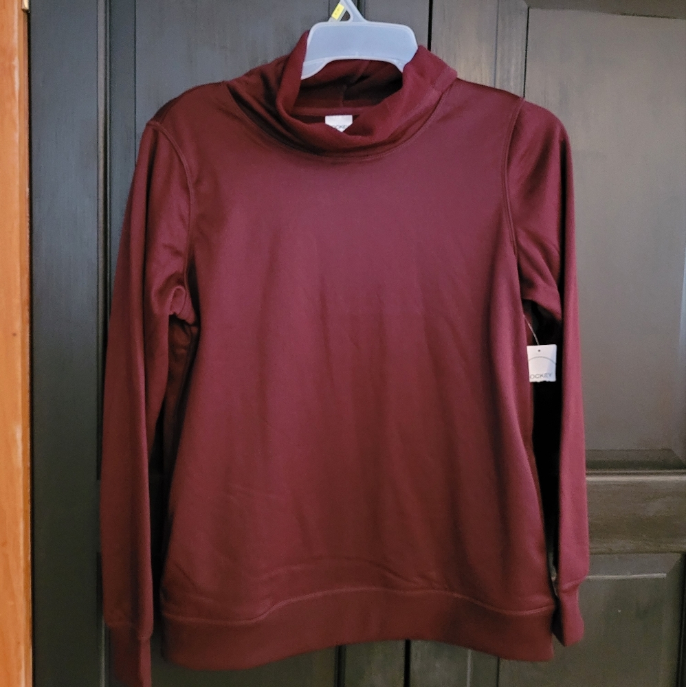 Maroon Turtleneck Long Sleeve